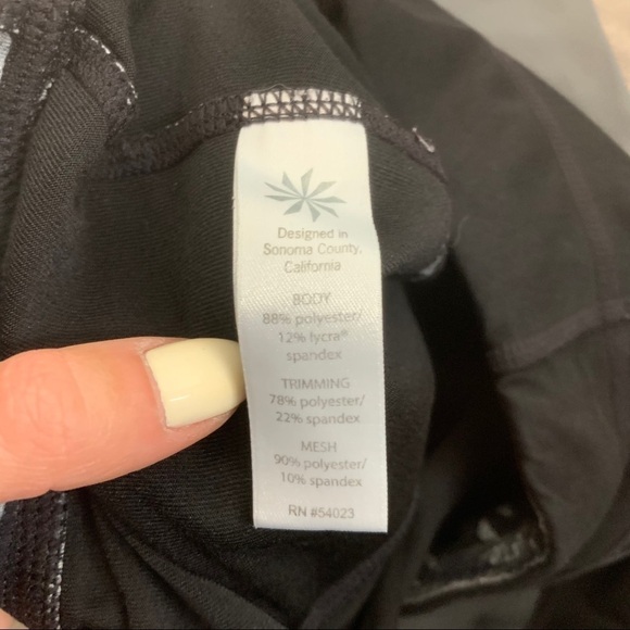 Athleta Fire Be Free Leggings Side Pockets Stretch - Picture 7 of 8